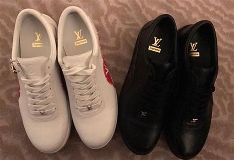 louis vuitton supreme sneakers|Louis Vuitton x supreme cartera.